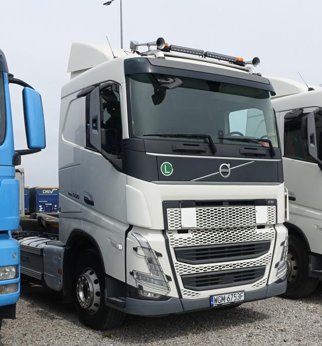 VOLVO FH 500 HAKOWIEC - Camion ampliroll: photos 1 VOLVO FH 500 HAKOWIEC - Camion ampliroll: photos 1
