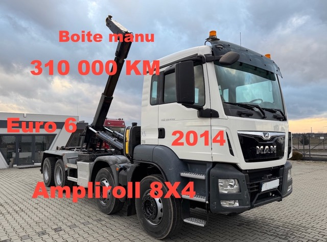 MAN TGS 35440 - Camion ampliroll: photos 1 MAN TGS 35440 - Camion ampliroll: photos 1