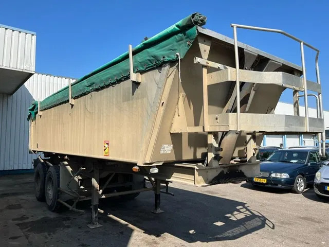 Semi-remorque benne Benalu 2 Axle Alu Tipper , Spring Suspension , Drum Brakes: photos 6