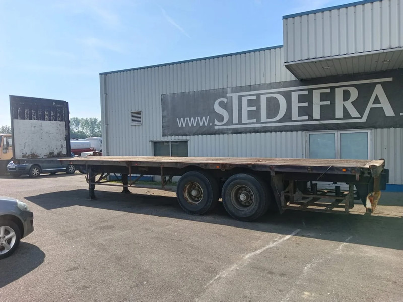 Fruehauf 2 Axle Fruehauf , Flat trailer , Drum Brakes - Semi-remorque plateau: photos 2 Fruehauf 2 Axle Fruehauf , Flat trailer , Drum Brakes - Semi-remorque plateau: photos 2