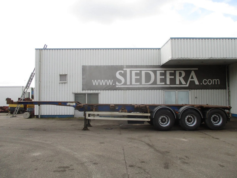 Wielton NS34P , Container trailer , 3 ROR axles , drum brakes , air suspension - Semi-remorque porte-conteneur/ Caisse mobile: photos 2 Wielton NS34P , Container trailer , 3 ROR axles , drum brakes , air suspension - Semi-remorque porte-conteneur/ Caisse mobile: photos 2