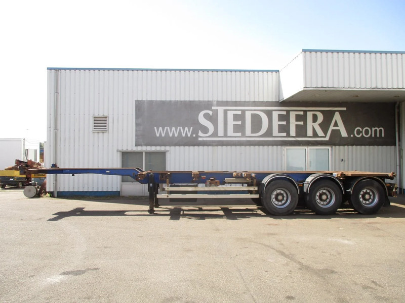 Wielton NS34P, container trailer , 3 ROR axle , Drum brakes , Air suspension - Semi-remorque porte-conteneur/ Caisse mobile: photos 2 Wielton NS34P, container trailer , 3 ROR axle , Drum brakes , Air suspension - Semi-remorque porte-conteneur/ Caisse mobile: photos 2