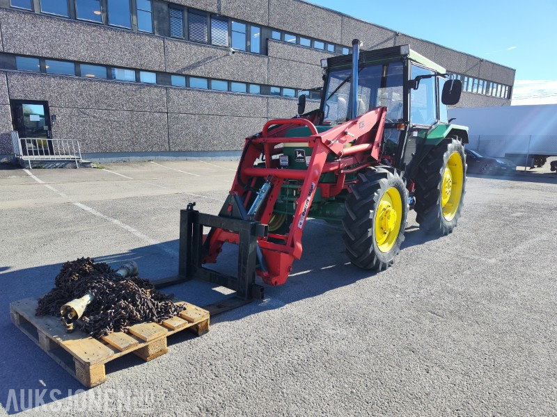 1980 JOHN DEERE 1140 SYNCHRON 4X4 MED LASTEAPPARAT - Tracteur agricole: photos 2 1980 JOHN DEERE 1140 SYNCHRON 4X4 MED LASTEAPPARAT - Tracteur agricole: photos 2