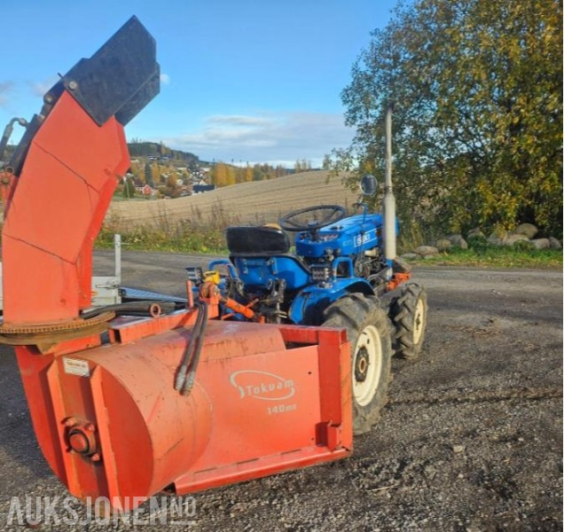 1982 Iseki Tx1300 Henger Snøfres Lunnebom Bakskuffe MVA-fri - Tracteur agricole: photos 3 1982 Iseki Tx1300 Henger Snøfres Lunnebom Bakskuffe MVA-fri - Tracteur agricole: photos 3