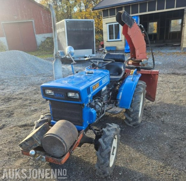 1982 Iseki Tx1300 Henger Snøfres Lunnebom Bakskuffe MVA-fri - Tracteur agricole: photos 1 1982 Iseki Tx1300 Henger Snøfres Lunnebom Bakskuffe MVA-fri - Tracteur agricole: photos 1