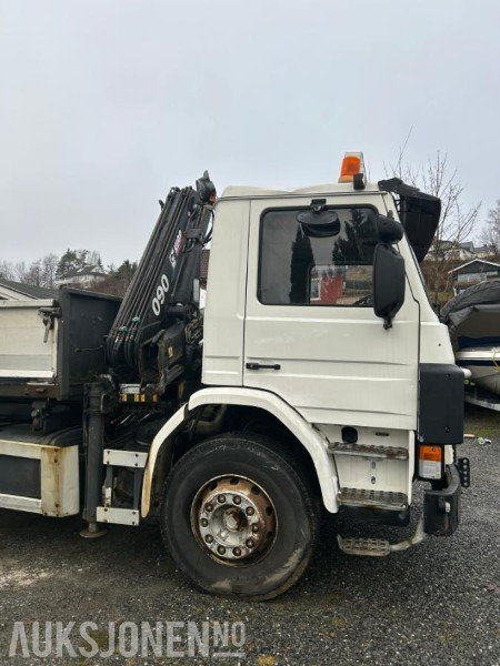 1995 Scania P93 tippbil med kran - Camion benne: photos 4 1995 Scania P93 tippbil med kran - Camion benne: photos 4