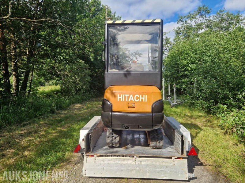1996 Fiat-Hitachi FH15.2 Minigraver med gripeklo, pigghammer, 3 skuffer og Tysse maskinhenger MVA-FRI - Mini pelle: photos 5 1996 Fiat-Hitachi FH15.2 Minigraver med gripeklo, pigghammer, 3 skuffer og Tysse maskinhenger MVA-FRI - Mini pelle: photos 5