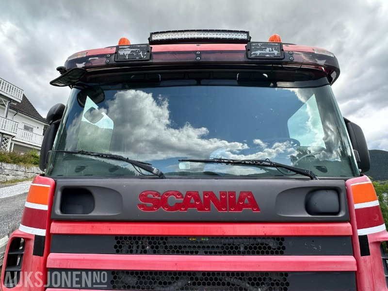 Camion benne 2003 Scania P-serie 124G 420 Tippbil, 354171km: photos 13