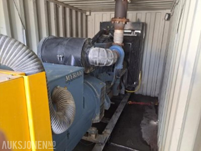 2003 Stamford 500 kVA aggregat i container på krokramme - Matériel de chantier: photos 1 2003 Stamford 500 kVA aggregat i container på krokramme - Matériel de chantier: photos 1