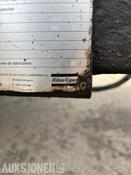 2005 Atlas Copco Xas 67. Luftkompressor - Foreuse: photos 3 2005 Atlas Copco Xas 67. Luftkompressor - Foreuse: photos 3