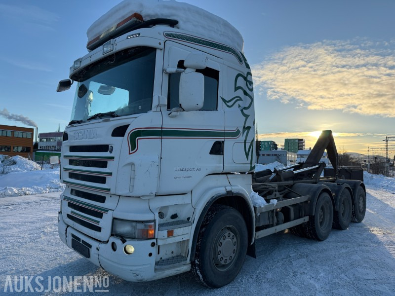 2005 Scania R500 8x4 krokbil EU-Godkjent fram til 03-2026 - Camion ampliroll: photos 1 2005 Scania R500 8x4 krokbil EU-Godkjent fram til 03-2026 - Camion ampliroll: photos 1