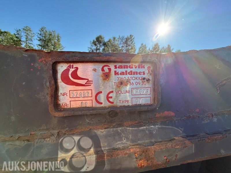 2006 Demarec DRG-28 DN Sorteringsklype S-70 - Matériel de chantier: photos 4 2006 Demarec DRG-28 DN Sorteringsklype S-70 - Matériel de chantier: photos 4