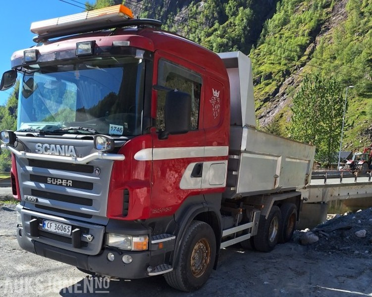 2006 Scania R500 brøyterigget tippbil - tandem - Camion benne: photos 1 2006 Scania R500 brøyterigget tippbil - tandem - Camion benne: photos 1