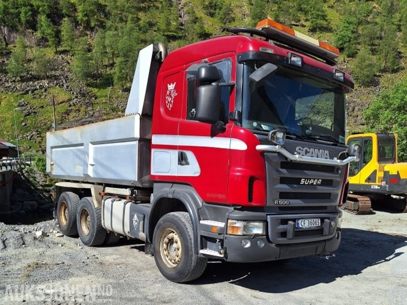 2006 Scania R500 brøyterigget tippbil - tandem - Camion benne: photos 2 2006 Scania R500 brøyterigget tippbil - tandem - Camion benne: photos 2