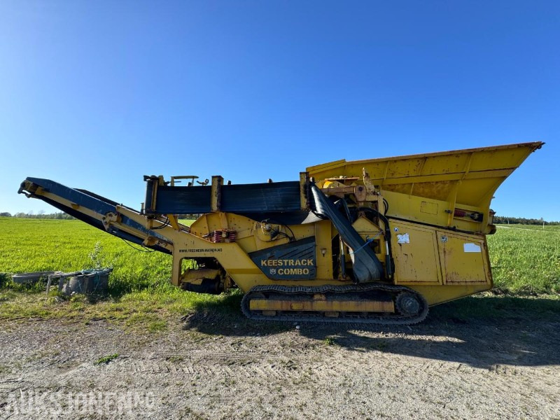 Crible 2007 Keestrack Combo 27-12 - Sikteverk - 3 fraksjoner - NYTT hovedband - Fjernstyring: photos 1