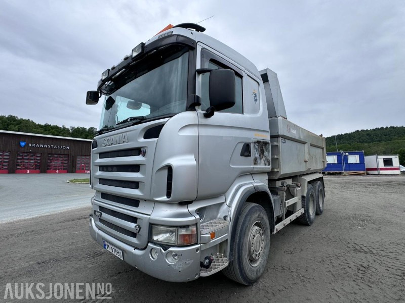2008 Scania R-serie 560 Tippbil - 6x4 - Istrail påbygg - Navreduksjon - Akseltrykkfordeler - EU godkjent - Camion benne: photos 1 2008 Scania R-serie 560 Tippbil - 6x4 - Istrail påbygg - Navreduksjon - Akseltrykkfordeler - EU godkjent - Camion benne: photos 1
