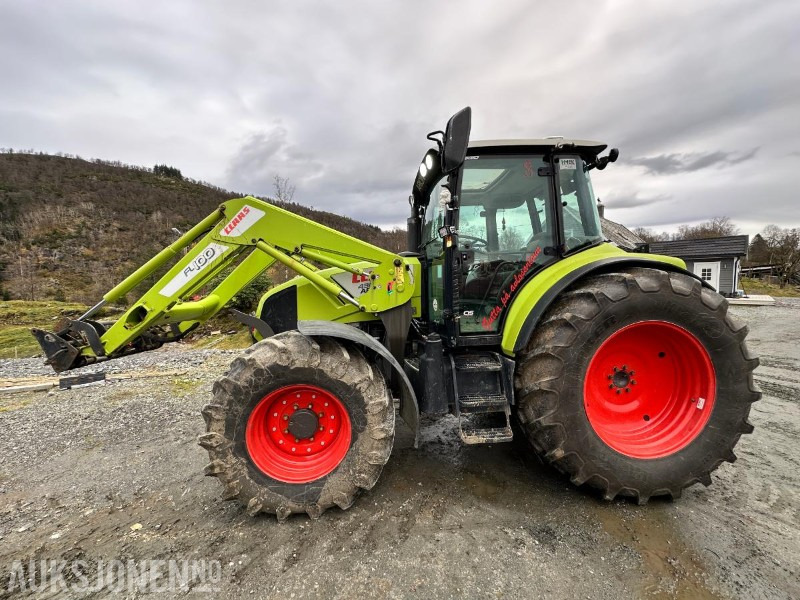 2011 Claas Arion 430 med FL100 frontlaster – 133 hk, nye dekk, kamera og hydraulisk redskapslås, 3755 timer - Tracteur agricole: photos 2 2011 Claas Arion 430 med FL100 frontlaster – 133 hk, nye dekk, kamera og hydraulisk redskapslås, 3755 timer - Tracteur agricole: photos 2
