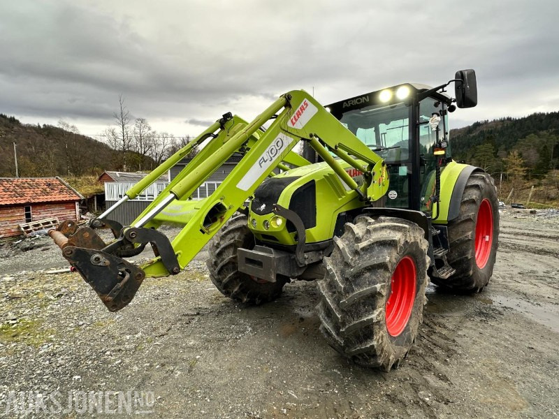 2011 Claas Arion 430 med FL100 frontlaster – 133 hk, nye dekk, kamera og hydraulisk redskapslås, 3755 timer - Tracteur agricole: photos 1 2011 Claas Arion 430 med FL100 frontlaster – 133 hk, nye dekk, kamera og hydraulisk redskapslås, 3755 timer - Tracteur agricole: photos 1