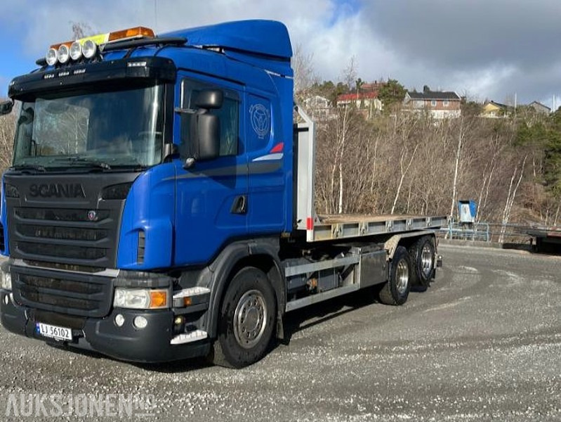 2011 Scania G-serie 480 Krokbil 20m³ Kasse Maskinflak eu ok 03.2026 - Camion ampliroll: photos 1 2011 Scania G-serie 480 Krokbil 20m³ Kasse Maskinflak eu ok 03.2026 - Camion ampliroll: photos 1