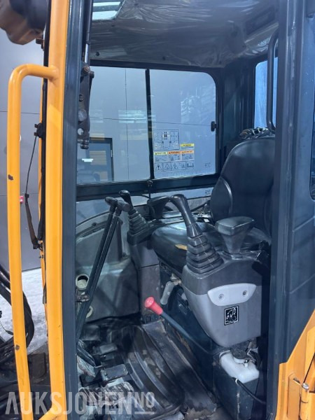 Mini pelle 2012 HYUNDAI ROBEX 35Z-9 4,1TONN MINIGRAVER. 2135TIMER NYE BELTER 2024. GRAVESKUFF. PLANERINGSKUFF.: photos 9