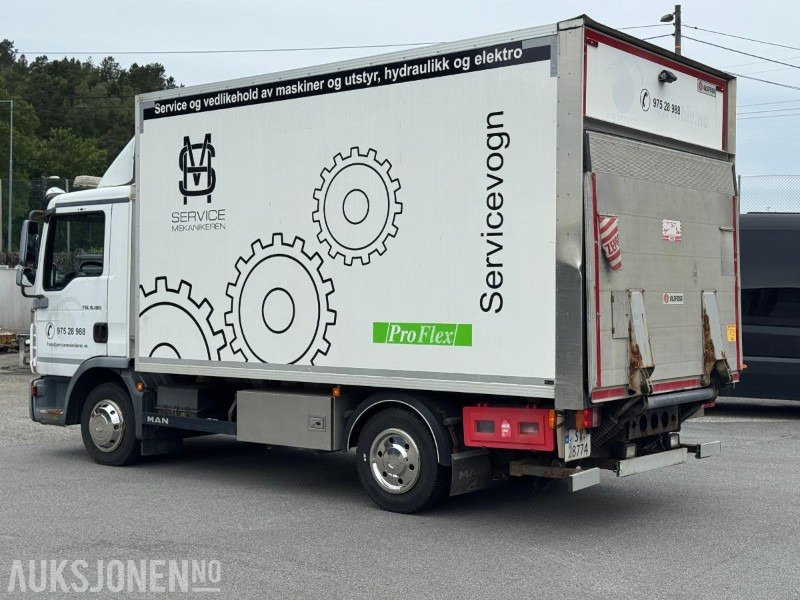 2012 MAN TGL - Skapbil - Eu-godkjent til 02/26 - Km: 243185 - Camion fourgon: photos 5 2012 MAN TGL - Skapbil - Eu-godkjent til 02/26 - Km: 243185 - Camion fourgon: photos 5