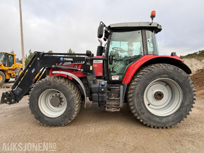 2013 Massey Ferguson 7616 Dyna-6 med Trima +5.1P frontlaster - Tracteur agricole: photos 2 2013 Massey Ferguson 7616 Dyna-6 med Trima +5.1P frontlaster - Tracteur agricole: photos 2