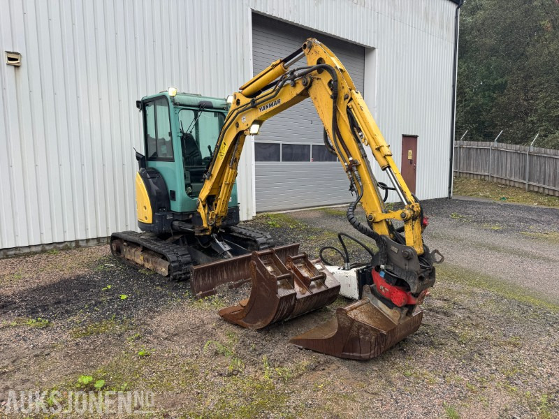 2013 Yanmar VIO38-U Minigraver med tiltrotator og utstyr - Mini pelle: photos 3 2013 Yanmar VIO38-U Minigraver med tiltrotator og utstyr - Mini pelle: photos 3