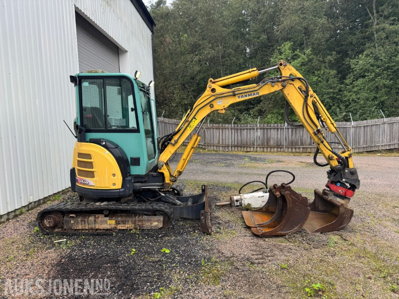 2013 Yanmar VIO38-U Minigraver med tiltrotator og utstyr - Mini pelle: photos 4 2013 Yanmar VIO38-U Minigraver med tiltrotator og utstyr - Mini pelle: photos 4