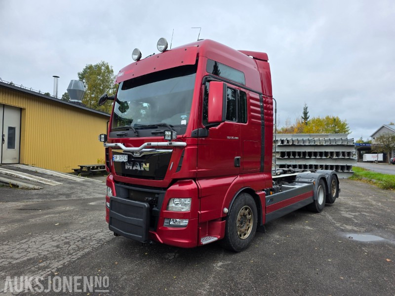 2014 MAN TGX 26.480 6X2-4 BL 18 T krok nylig EU godkjent - Camion ampliroll: photos 1 2014 MAN TGX 26.480 6X2-4 BL 18 T krok nylig EU godkjent - Camion ampliroll: photos 1