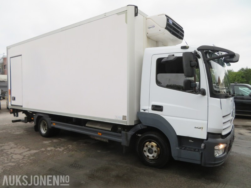 2014 Mercedes-Benz Atego - Kjølebil med Carrier Xarios 600 og Lamberet skap - Camion fourgon: photos 1 2014 Mercedes-Benz Atego - Kjølebil med Carrier Xarios 600 og Lamberet skap - Camion fourgon: photos 1