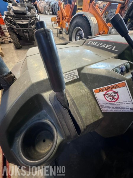Tracteur agricole 2014 Polaris RANGER DIESEL 800 UTV - 4x4 - 40 km/t - 2 seter - Gått 472 timer / 3638 km - Traktor registrert: photos 18