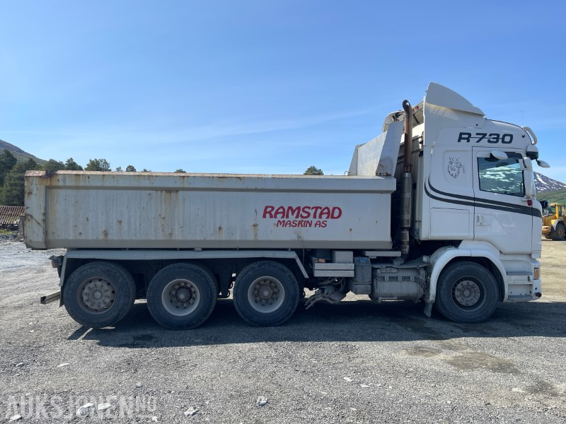 2014 Scania R730 Tridem Brøyterigget tippbil m/ underliggende skjær fra 2021! Euro 6 - Camion benne: photos 5 2014 Scania R730 Tridem Brøyterigget tippbil m/ underliggende skjær fra 2021! Euro 6 - Camion benne: photos 5
