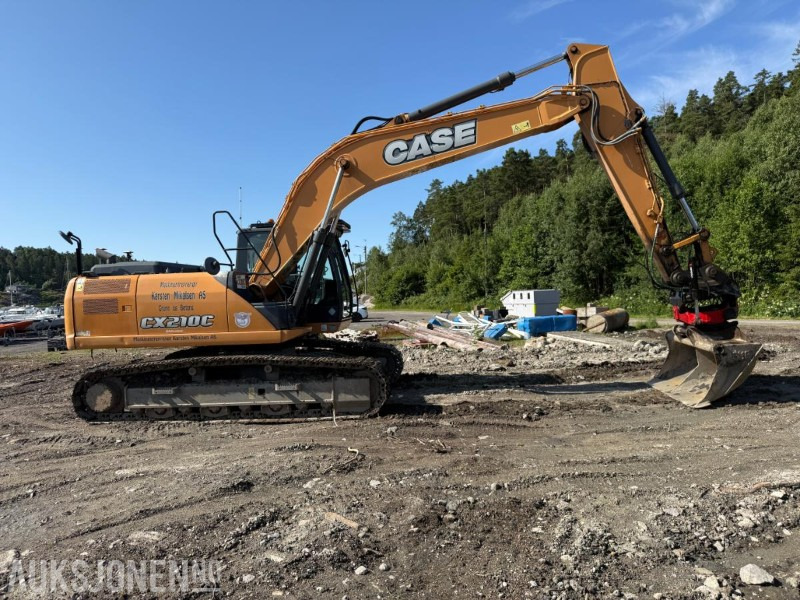 2015 Case CX210C BELTEGRAVER ROTOTILT ENGCON MASKINSTYRING SERVICEHISTORIKK LITE TIMER EN EIER. - Pelle: photos 2 2015 Case CX210C BELTEGRAVER ROTOTILT ENGCON MASKINSTYRING SERVICEHISTORIKK LITE TIMER EN EIER. - Pelle: photos 2