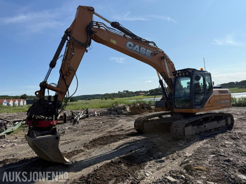 2015 Case CX210C BELTEGRAVER ROTOTILT ENGCON MASKINSTYRING SERVICEHISTORIKK LITE TIMER EN EIER. - Pelle: photos 3 2015 Case CX210C BELTEGRAVER ROTOTILT ENGCON MASKINSTYRING SERVICEHISTORIKK LITE TIMER EN EIER. - Pelle: photos 3