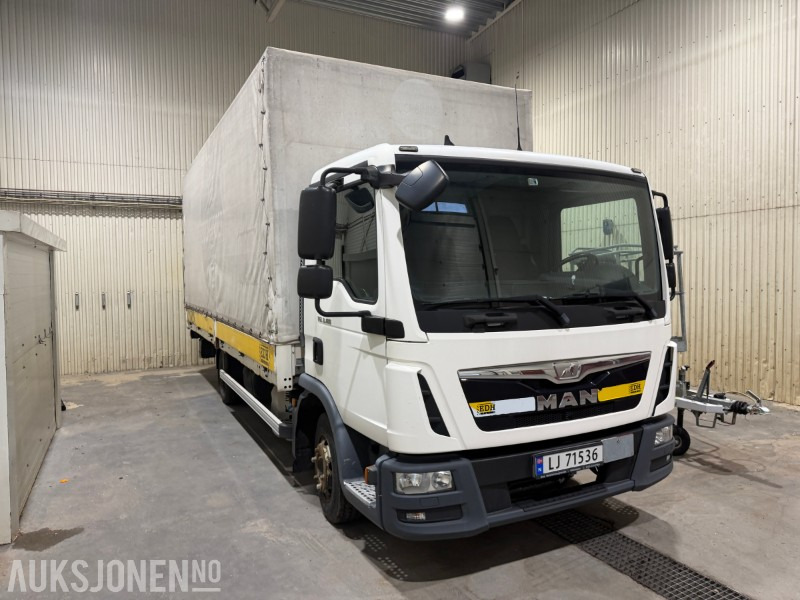 2015 MAN TGL 8.180 - Hengerfeste - Aircondition - 87.946 km - Bakløft - Camion fourgon: photos 3 2015 MAN TGL 8.180 - Hengerfeste - Aircondition - 87.946 km - Bakløft - Camion fourgon: photos 3