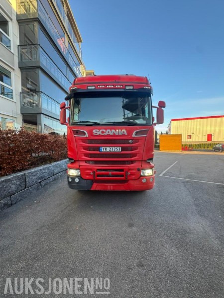 2015 Scania R580 8x4 tridem Krokbil / krokløft m/ JOAB 24t krok med knekk - Camion ampliroll: photos 3 2015 Scania R580 8x4 tridem Krokbil / krokløft m/ JOAB 24t krok med knekk - Camion ampliroll: photos 3