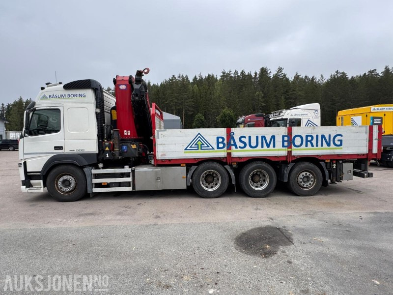 2015 Volvo FM 500 kranbil / 8x4 / HMF 5020-K6 kran med jibb / 88464 km - Camion grue: photos 2 2015 Volvo FM 500 kranbil / 8x4 / HMF 5020-K6 kran med jibb / 88464 km - Camion grue: photos 2