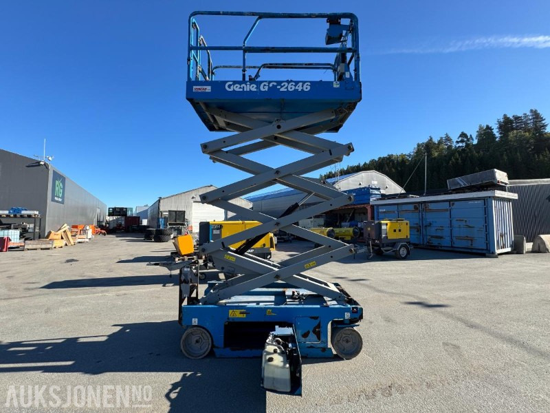 Nacelle 2016 Genie GS-2646 batteridreven sakselift / 10m / Årskontrollert: photos 13