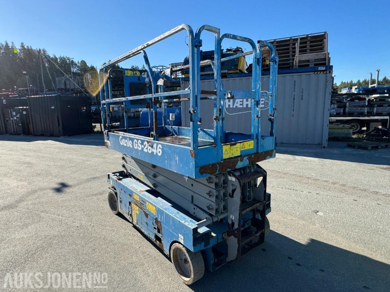 2016 Genie GS-2646 batteridreven sakselift / 10m / Årskontrollert - Nacelle: photos 3 2016 Genie GS-2646 batteridreven sakselift / 10m / Årskontrollert - Nacelle: photos 3