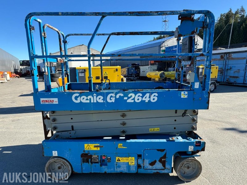 Nacelle 2016 Genie GS-2646 batteridreven sakselift / 10m / Årskontrollert: photos 6