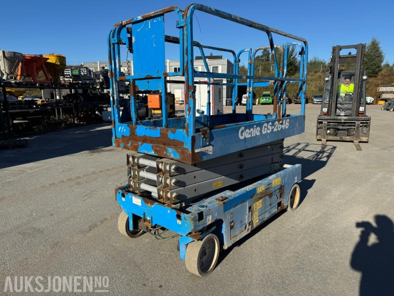 2016 Genie GS-2646 batteridreven sakselift / 10m / Årskontrollert - Nacelle: photos 1 2016 Genie GS-2646 batteridreven sakselift / 10m / Årskontrollert - Nacelle: photos 1