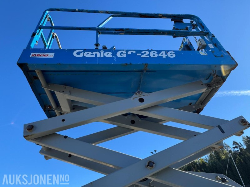 Nacelle 2016 Genie GS-2646 batteridreven sakselift / 10m / Årskontrollert: photos 14