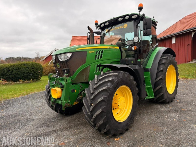 2016 John Deere 6155R– 6745 t – Storservice + nye deler – Pen og velholdt traktor! - Tracteur agricole: photos 1 2016 John Deere 6155R– 6745 t – Storservice + nye deler – Pen og velholdt traktor! - Tracteur agricole: photos 1