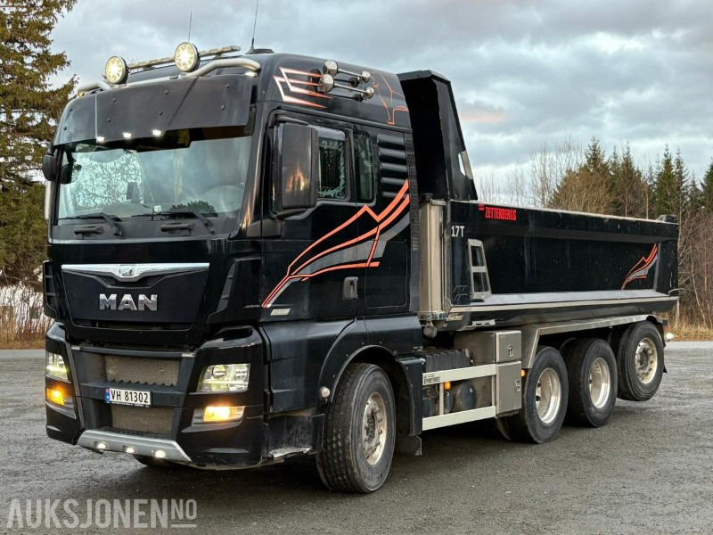 2016 MAN TGX 8x4 TIPPBIL MED ZETTERBERGS PLAN - EURO 6 - Camion benne: photos 1 2016 MAN TGX 8x4 TIPPBIL MED ZETTERBERGS PLAN - EURO 6 - Camion benne: photos 1