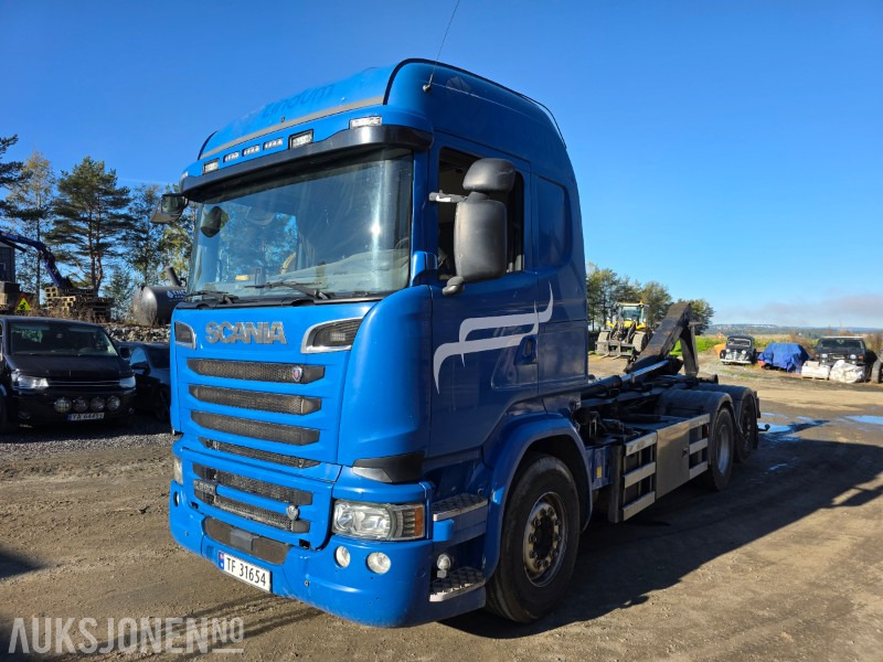 2016 Scania R580 multilift XR21 krokbil - Camion ampliroll: photos 1 2016 Scania R580 multilift XR21 krokbil - Camion ampliroll: photos 1