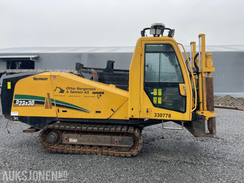 2016 Vermeer D23x30iii Retningsstyrt Borerigg med container - Foreuse: photos 2 2016 Vermeer D23x30iii Retningsstyrt Borerigg med container - Foreuse: photos 2