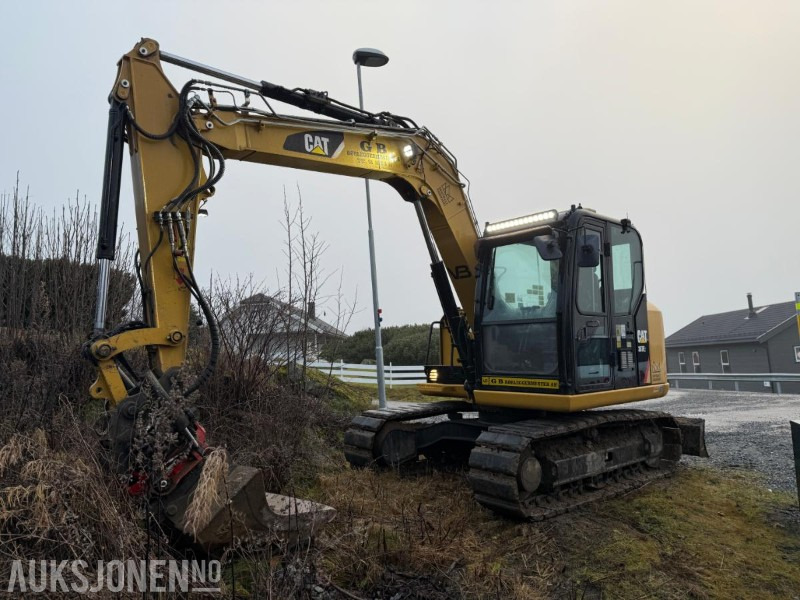 2017 Cat 307 E2 m/Tiltrotator, 3 skuffer og S50 - Pelle: photos 1 2017 Cat 307 E2 m/Tiltrotator, 3 skuffer og S50 - Pelle: photos 1