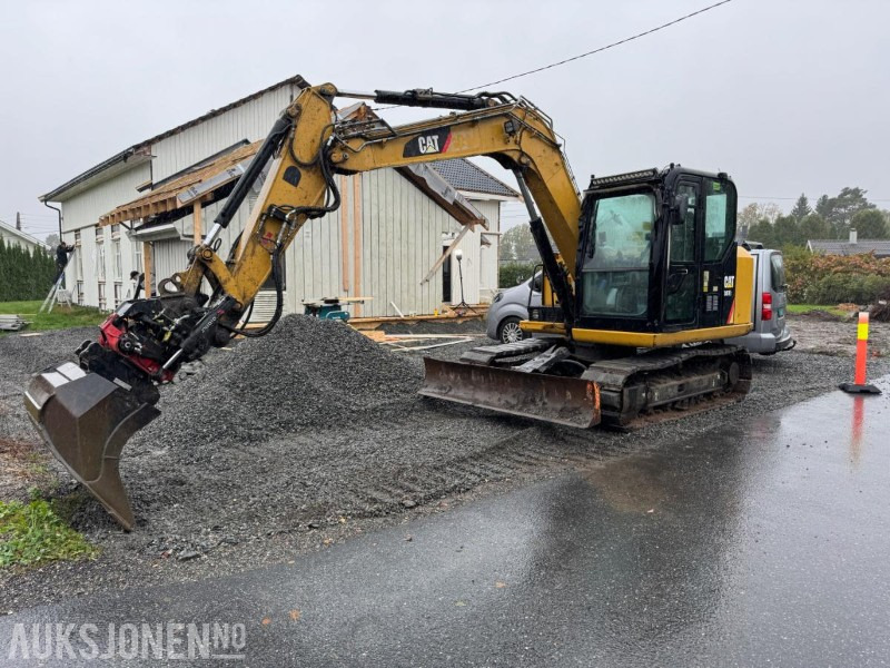 2017 Cat 307E2 beltegraver , rototilt R3,3skuffer,klype,servicehistorikk,6001t, - Pelle: photos 1 2017 Cat 307E2 beltegraver , rototilt R3,3skuffer,klype,servicehistorikk,6001t, - Pelle: photos 1