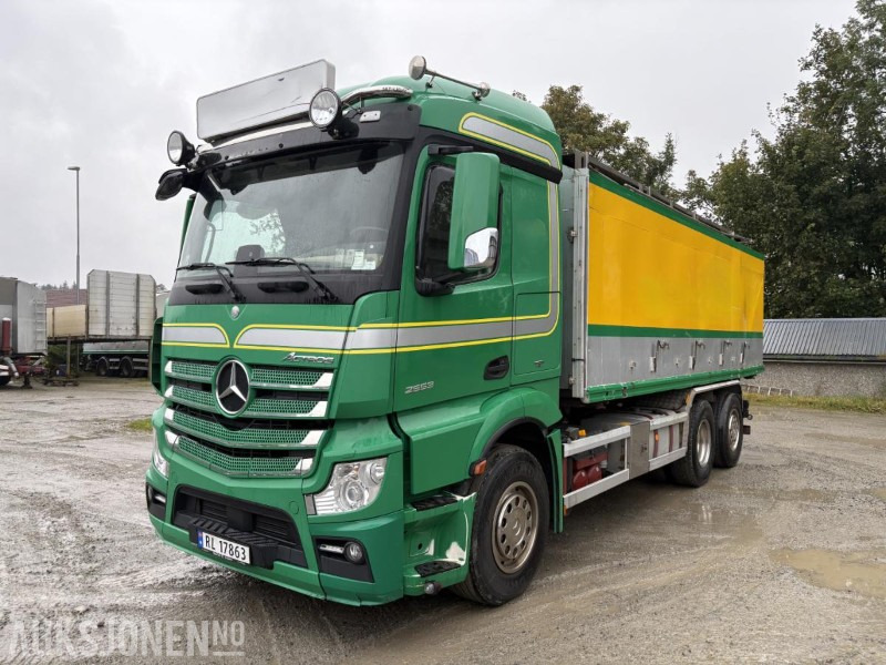 2017 Mercedes-Benz 2553 ACTROS container bil - Châssis cabine: photos 1 2017 Mercedes-Benz 2553 ACTROS container bil - Châssis cabine: photos 1