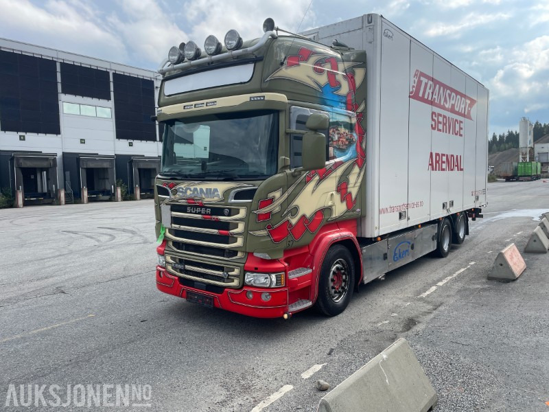 2017 Scania R-580 Ekeriskap m/fullside åpning - Camion fourgon: photos 3 2017 Scania R-580 Ekeriskap m/fullside åpning - Camion fourgon: photos 3